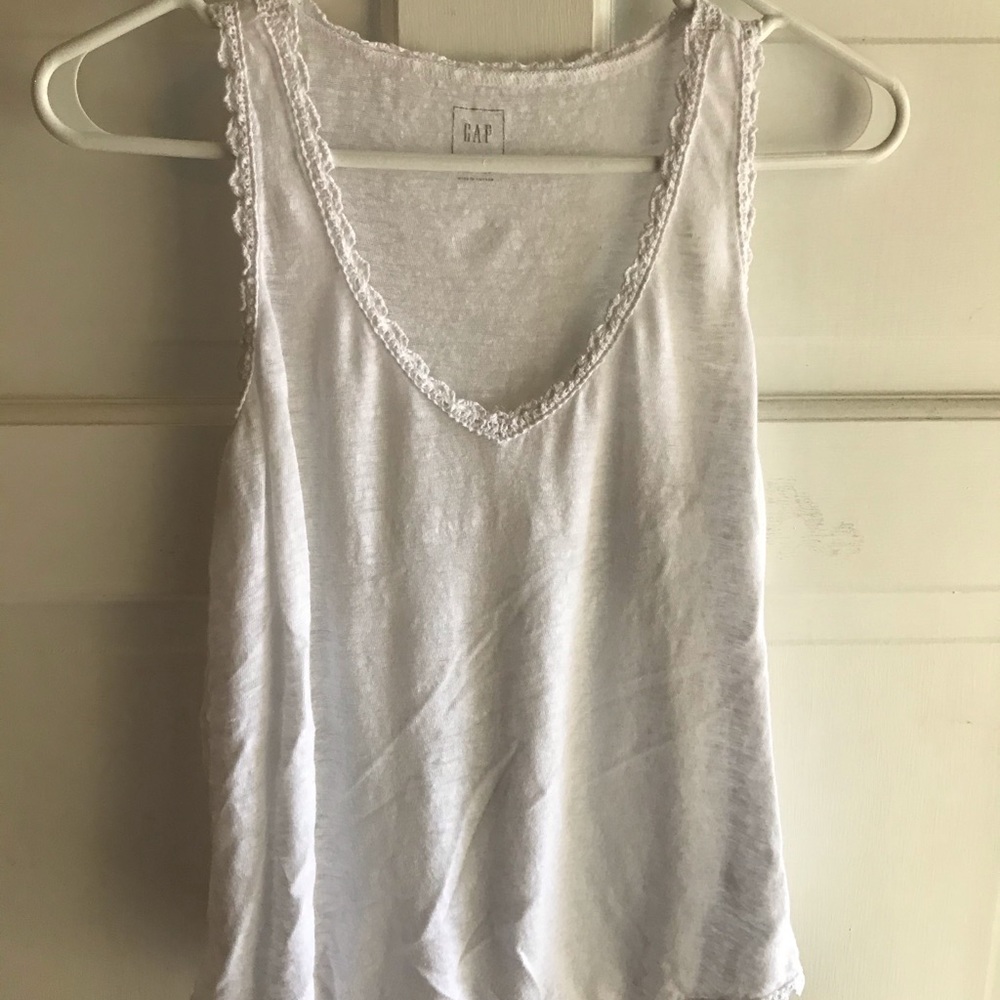 Small White Tank- Gap
